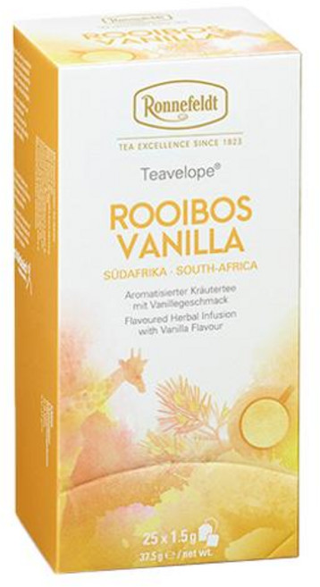 독일 로네필드 티벨롭 루이보스 바닐라 홍차 티백 Ronnefeldt, 1.5g, 25개입, 3개
