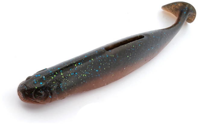 바텀업 볼업 스위머 4.2인치 쉐드웜 배스웜, T214, 1개, 12g