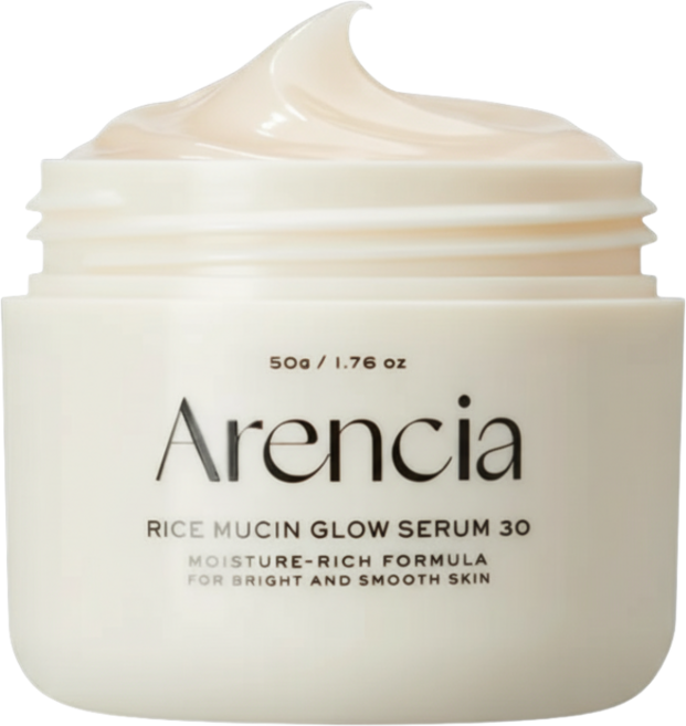Arencia 米萃亮采凝膠精華 深層保濕亮膚 改善暗沉 凝膠質地清爽不黏膩, 50g, 1個