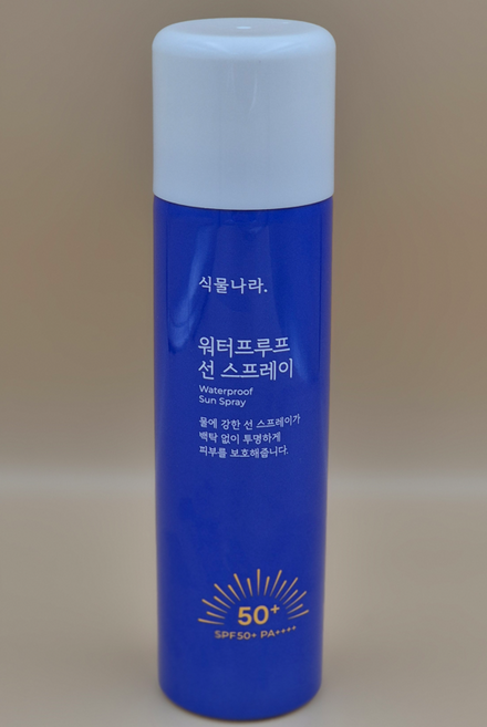 식물나라 산소수 워터프루프 선스프레이 100ml SPF50+ PA+++ 여름 강 바다 물놀이 자외선차단, 1개