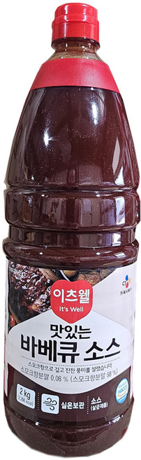 이츠웰 바베큐소스2Kg, 2kg, 1개