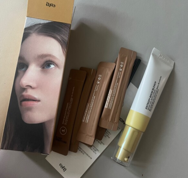 [본사정품] 엔트로피 브로우 블리치 셀프눈썹염색 눈썹탈색 브로우탈색, [단품] 블리치, 1개, 20g