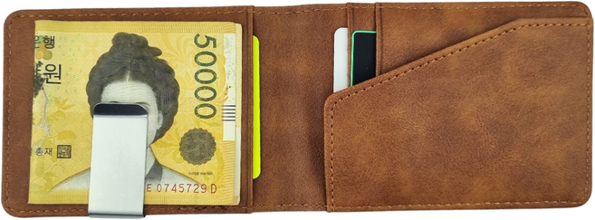 모렌티 슬림 머니클립 카드지갑