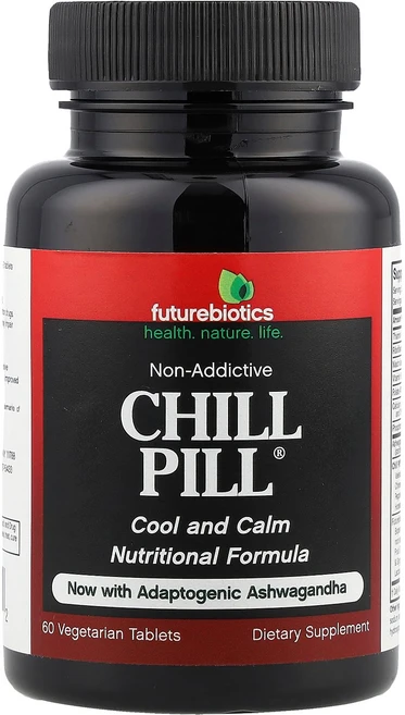 퓨쳐바이오틱스 Chill Pill 베지타블렛 60정, 2개 - 쿠팡