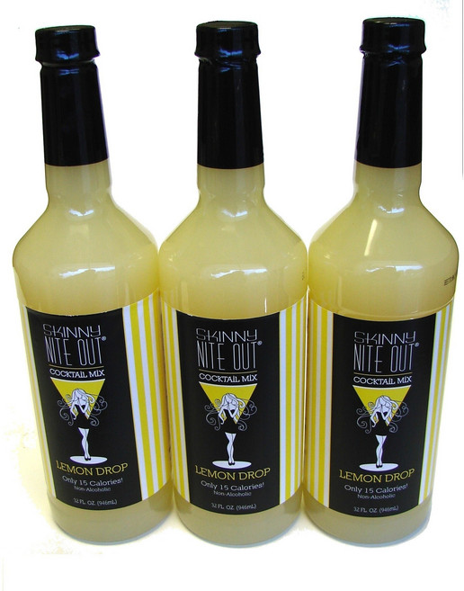 스키니 나이트 아웃 레몬 드롭 마티니 믹스 3개 팩 Skinny Nite Out Lemon Drop Martini Mix 3-pack, 1개, 4.08kg