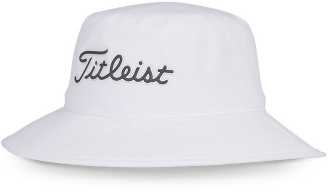 타이틀리스트 플레이어스 스테이드라이 버킷 모자(TH23PSBN2), 화이트 차콜, 1개