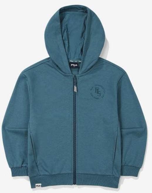 휠라키즈 ESSENTIAL 핀턱 트레이닝 후드집업 (FK2FTF3201X_GTL)