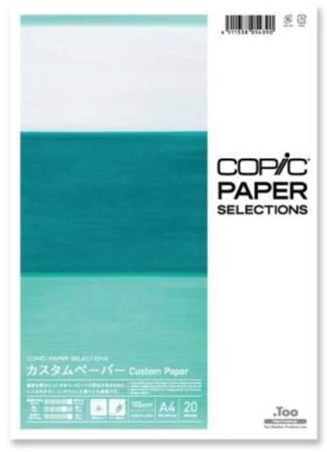 아트박스/아트피스 COPIC 코픽 마카 전용지 CUSTOM PAPER A4 150g 20매 - 쿠팡
