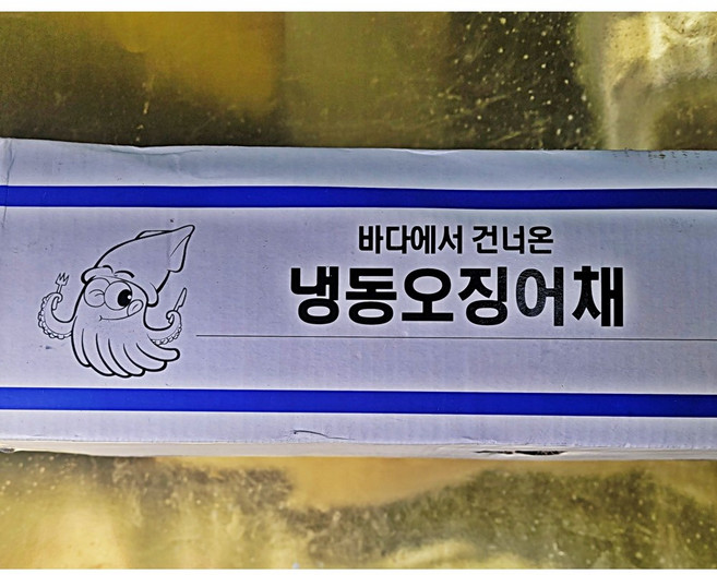 오징어채 막채 볶음용 중식 한식용, 1박스, 4kg