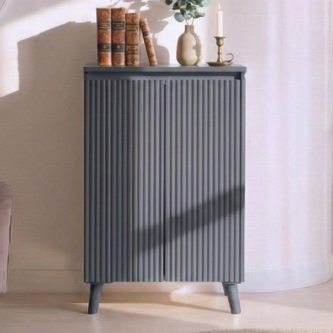 방친구 오브제 600 수납장 높은 거실장 주방 틈새장 베란다 다용도실 수납가구, 그레이