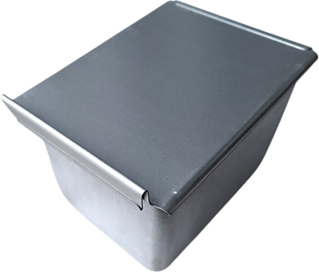 빵판몰 일체형 풀먼식빵틀 1/2대식빵팬 단면코팅, 1개