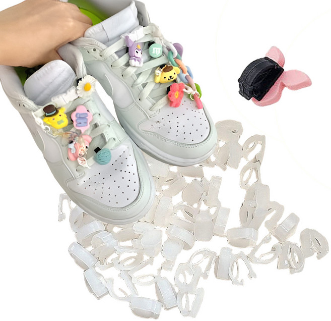 드림컴하비 신꾸 운동화 데코 클립 부자재 100개세트