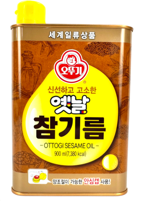 오뚜기 옛날 참기름, 900ml, 1개