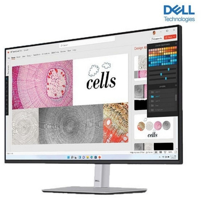 DELL 27인치 P2722H - 중고 최상급 패널 타입 IPS Full HD 최대 주사율 60 Hz 응답 속도 5 ms, 27인치 무결점, 68.6cm