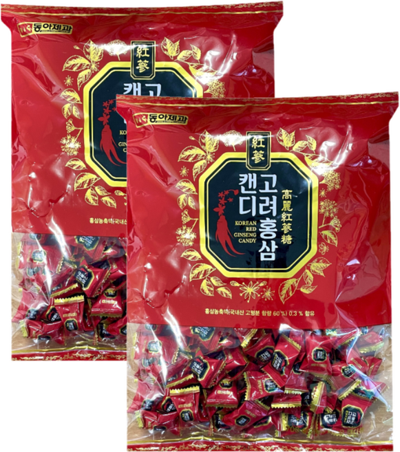 동아제과 고려홍삼캔디, 700g, 2개