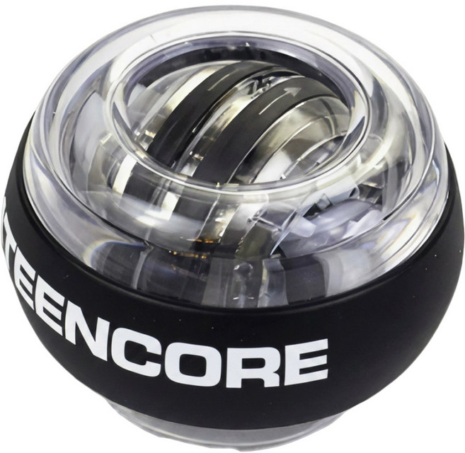 틴코어 헤비코어 pro 자이로볼 LED 전완근 손목 근육 운동 악력기, 1세트, 프라임 레인보우