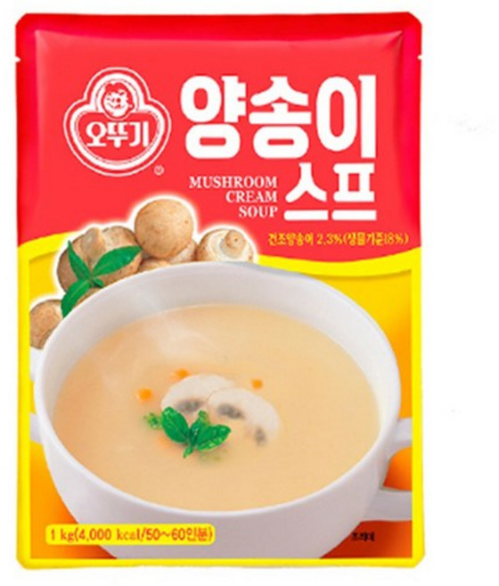오뚜기 양송이 스프, 1kg, 15개