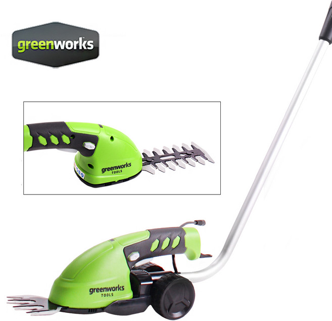 그린웍스 7.2V 휴대용 충전 예초기, 1개