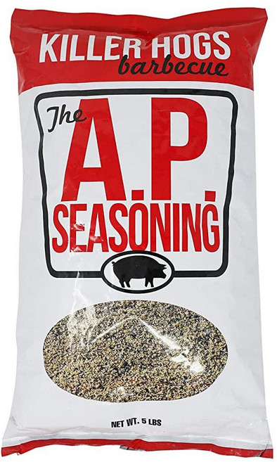 Killer Hogs AP 시즈닝 | 챔피언십 BBQ 및 그릴 다목적 시즈닝 쇠고기 스테이크 햄버거 돼지고기 및 닭고기 | 소금 후추 마늘(SPG) | 414ml(14, 1개, 396g