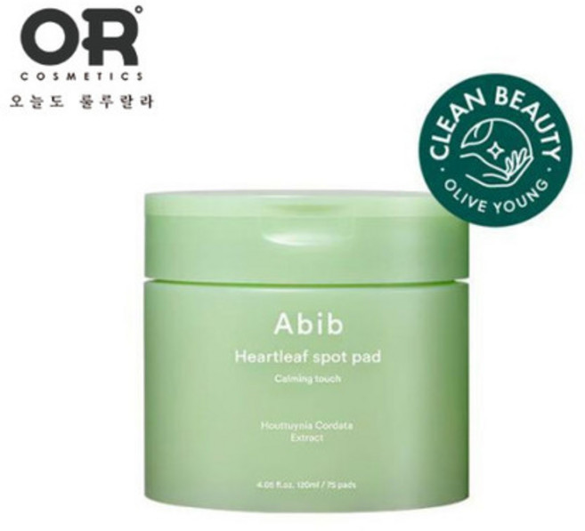 아비브 어성초 스팟 패드 카밍터치 120ml, 75매입, 1개