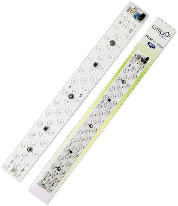 LED 모듈램프 리폼 30W 플리커프리 형광등 교체 방등 거실등 조명, 1개, 주백색