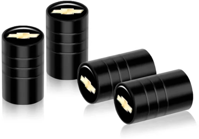 쉐보레 트랙스 크루즈 말리부 카마로 캐벌리어 이쿼녹스 올랜도 자동차 액세서리용 금속 자동차 휠 타이어, 03 YZ Black Chevrolet