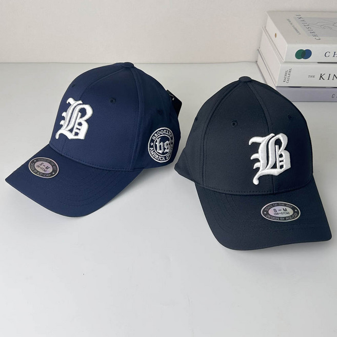 뉴 브루클린 스판 탄력밴딩 뒤가막힌 볼캡 야구모자 무지 남녀공용