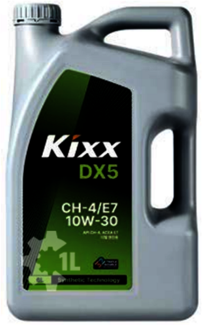 KIXX HD 10W-30 API CH-4 디젤 엔진오일 6리터 킥스, 1개, 10w30