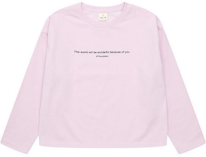 에꼴리에 에꼴리에 여아레터링 포인트 티셔츠23O0451_VI (P003645337)