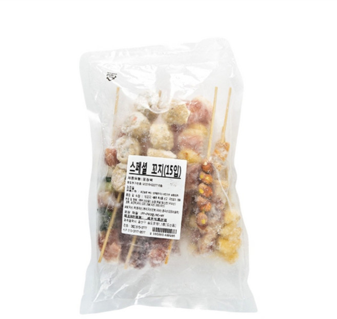 바이오마켓_세우 스페셜꼬지, 3개, 420g