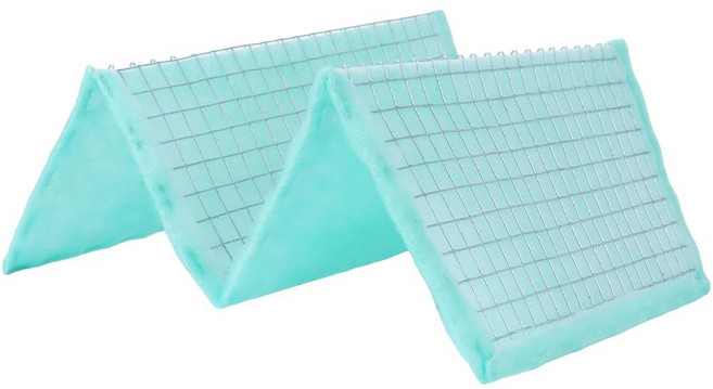 리파 마켓 9인치 x 8인치 교체용 공기 필터 6인치 덕트 박스 u2013 EU3급 먼지 집진용 필터 린트 트랩 공기청정기 HVAC 환기 시스템 홈 개선, 3 Filter Element (ISO Coarse 5, 10" Inch