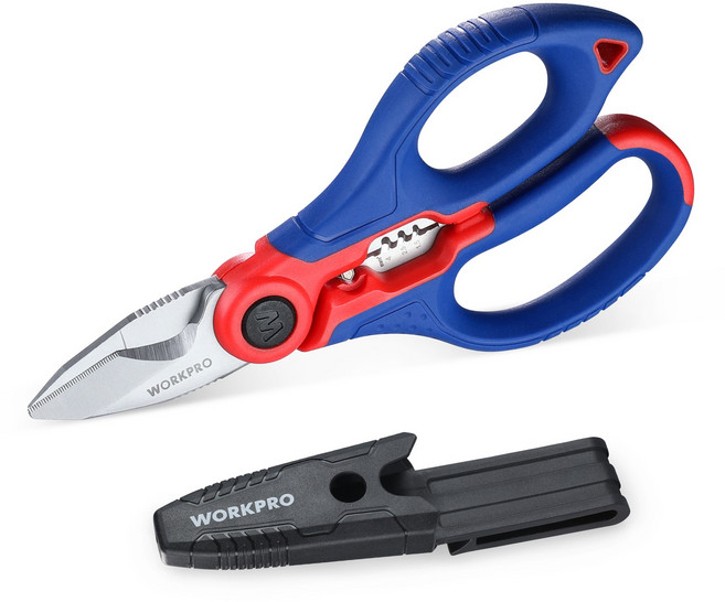 워크프로 전기작업용 가위 WP294003, 1개
