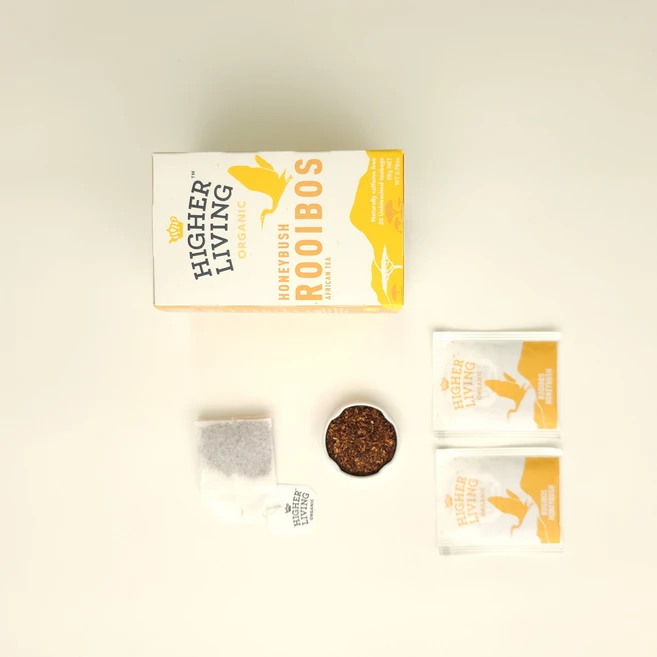 하이어리빙 유기농 루이보스 허니부쉬 차, 1개, 20개입, 1.4g - 쿠팡