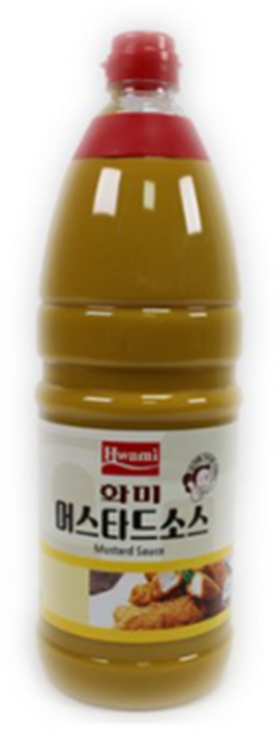 화미 허니 머스타드 소스, 1.9kg, 9개