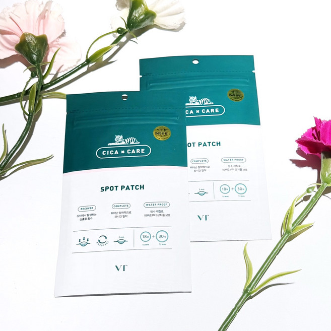 CICA CARE 痘痘貼 10mm*18個 12mm*30個, 1組, 48入