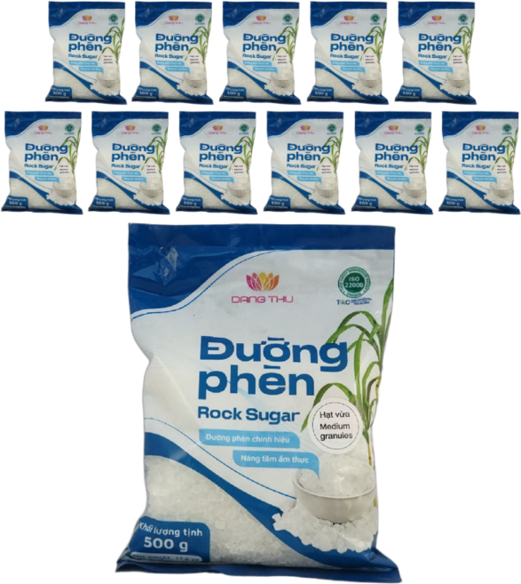 베트남 락슈가 ROCK SUGAR 얼음설탕 DUONG PEN HAT, 500g, 12개