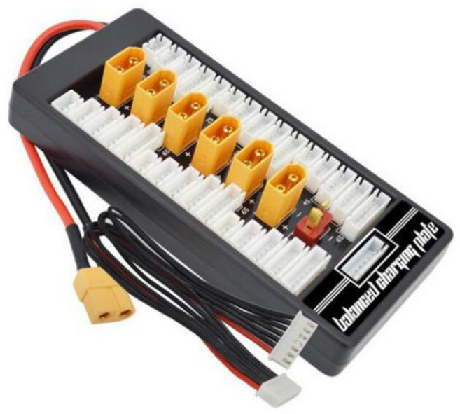 밸런스충전기멀티 2S-6S Lipo 병렬 균형 충전 보드 XT60 플러그 RC 배터리 B6AC A6 720i 플레이트, 04 XT60 XT60, 1개