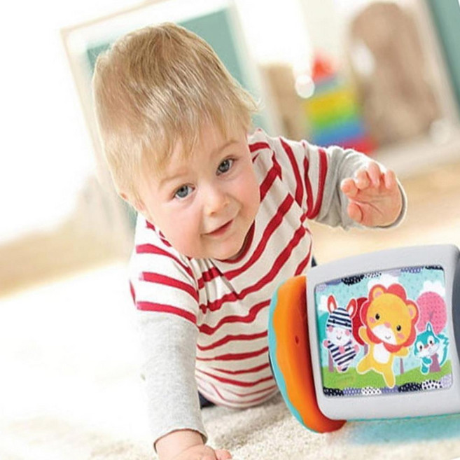 하라 터미타임 미러롤러 감각놀이 아기거울 아기촉감놀이