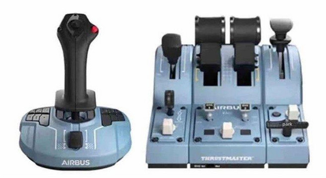 비행기 조이스틱 플라이트 시뮬레이터 항공기 조종기 스틱 게이밍 시뮬레이션 공항 핸들, 1개, 새제품 TCA 에어차이나 4종 세트, 기본 색상