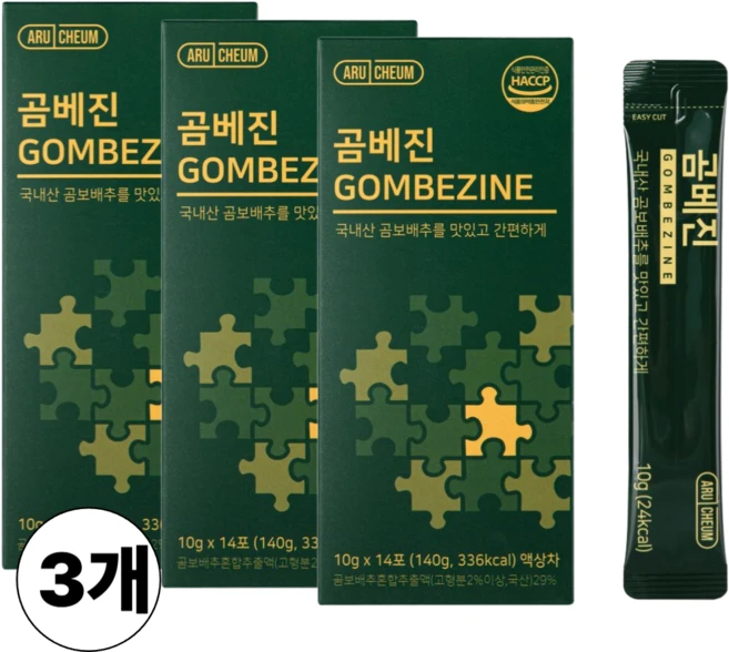 곰보배추 시럽 액상스틱 배암차즈기 삼백초 배도라지 농축액 진액 식약처 HACCP 인증, 3개, 140g - 쿠팡