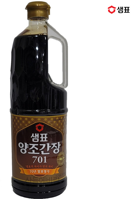 샘표 양조간장 701 진간장 맛간장 집간장, 1.7L, 1개