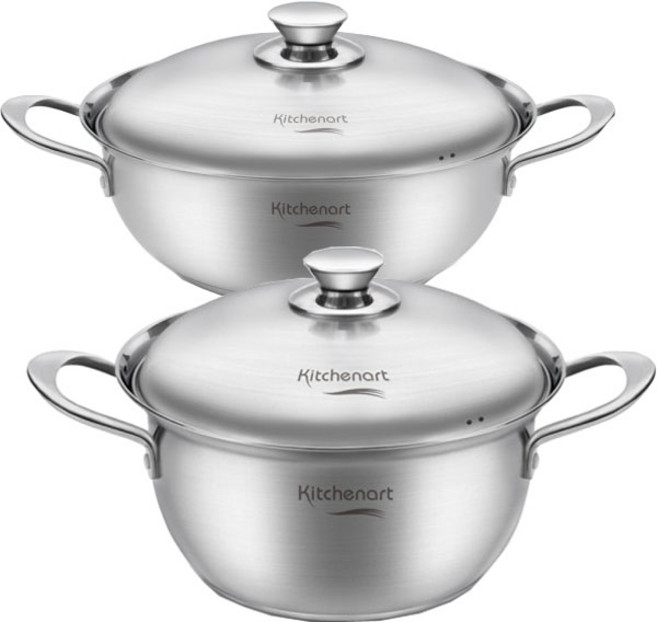 키친아트 베니 인덕션 냄비 2종(26+26전), 1개