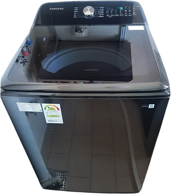 삼성 그랑데 통버블 세탁기 21kg WA21A8376KV 블랙캐비어 강력세탁 기사님설치 폐가전무상수거
