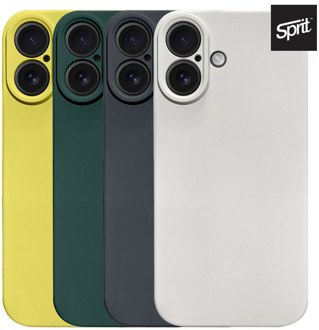 아이폰17 스프릿 팔레트 실리콘 풀커버 케이스