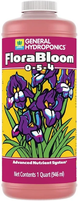 General Hydroponics Flora Bloom 플로라 블룸 946ML, 1쿼트 - 쿠팡