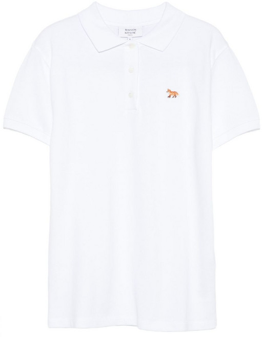 메종키츠네 폭스 자수 폴로 셔츠
