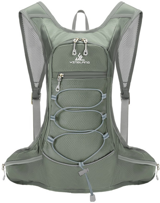 터틀 초경량 트레일러닝 등산가방 자전거 백팩 마라톤 트레킹, 그레이