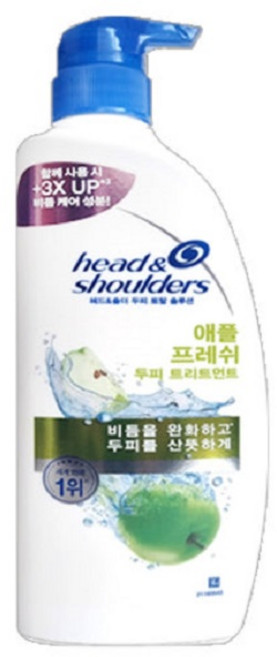 헤드앤숄더 두피 토탈 솔루션 트리트먼트 사과향, 850ml, 1개