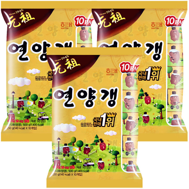 해태 연양갱, 50g, 30개