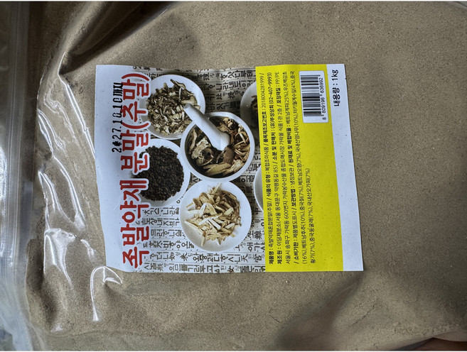 약초다 족발 약재 분말, 1개, 1kg